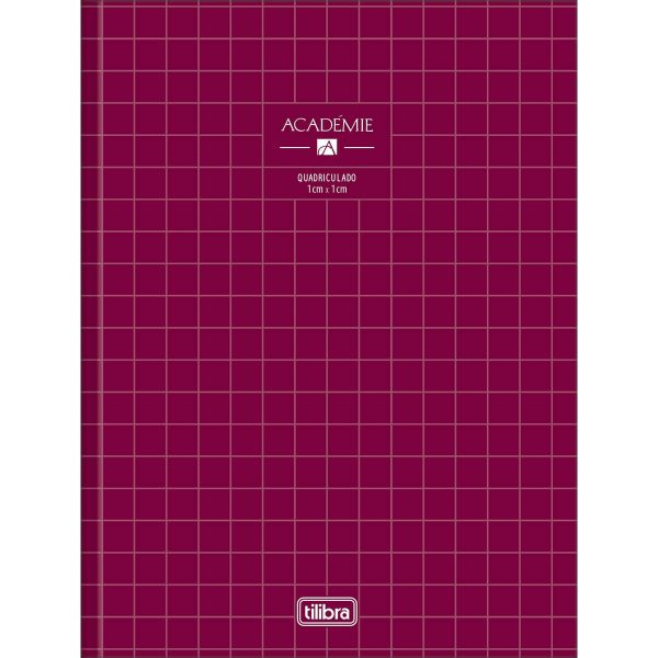 Caderno Quadriculado 1x1 cm Brochura Académie 40 Folhas - Tilibra