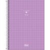 CADERNO QUADRICULADO ESPIRAL UNIVERSITARIO CD ACADEMIE 0.7 96FLS TILIBRA 232874