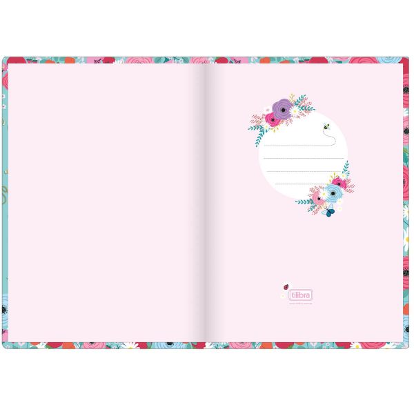 CADERNO SEM PAUTA LE VANILLE 80FLS TILIBRA 289698