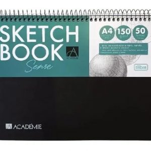 Caderno Sketchbook Espiral A4 Académie 50 Folhas - Tilibra