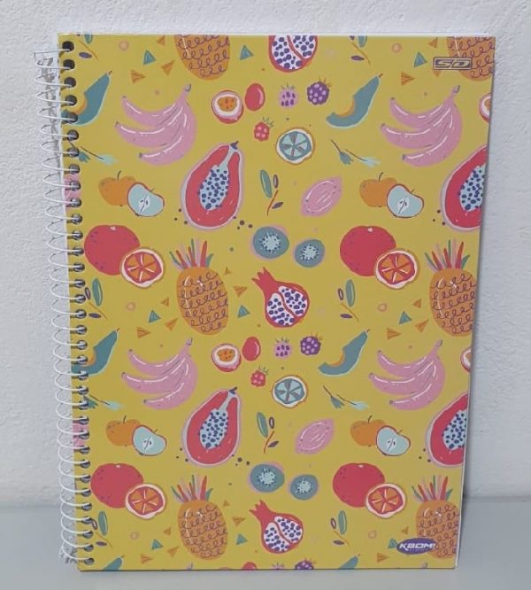 Caderno Universitário 1 Matéria Kbom Feminino Light 96Fls São Domingos 233016