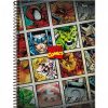 Caderno Universitário 1 Matéria Marvel Comics 80Fls Foroni 3368407