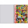 Caderno Universitário 1 Matéria Marvel Comics 80Fls Foroni 3368407