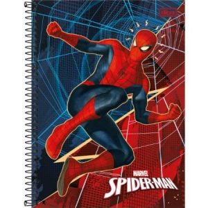 Caderno Universitário 1 Matéria Spider Man 80Fls Foroni 308218