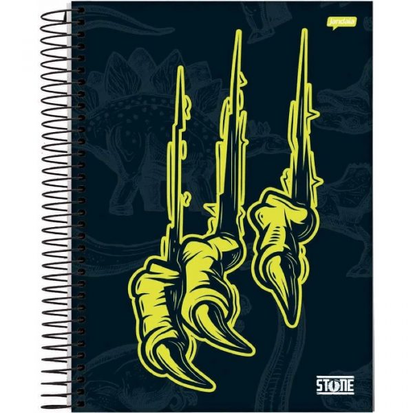 Caderno Universitário 1 Matéria Stone 80Fls Jandaia 6886977