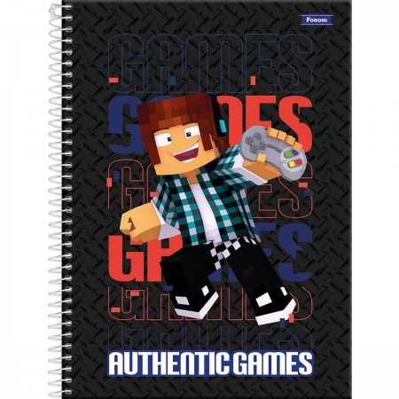 Kit 5 Cadernos De Colorir Authentic Games Minecraft em Promoção na