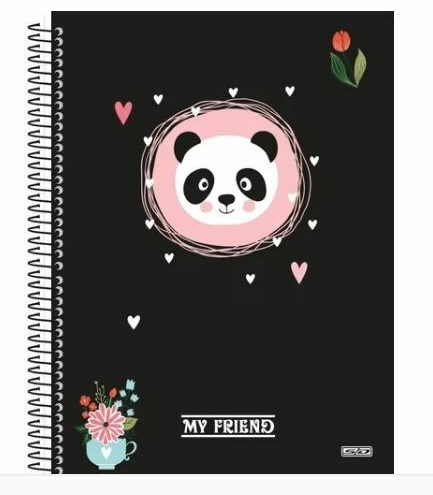 Caderno Universitário 10 Matérias My Friend 200Fls São Domingos 233062