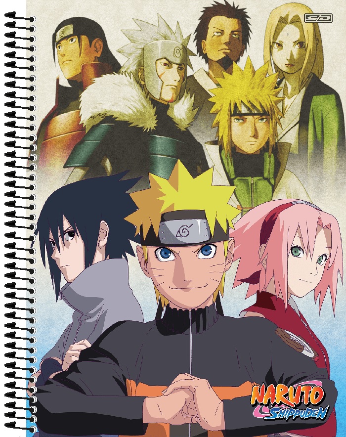 Caderno de Colorir Naruto Akatsuki