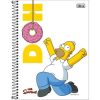 Caderno Universitário 10 Matérias Simpsons 80Fls Tilibra 342262