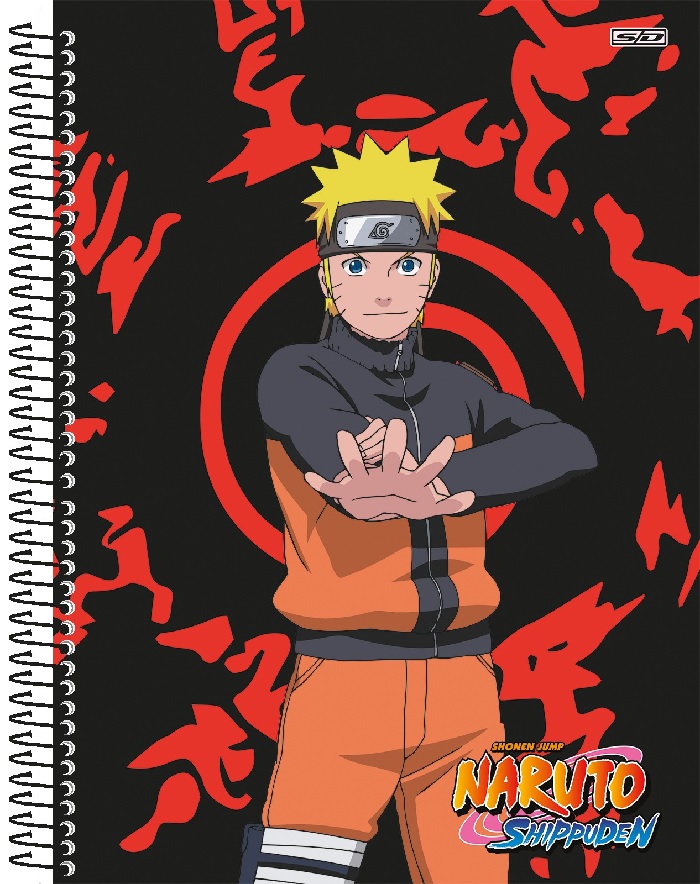 Caderno Universitario 15 Materias Naruto C/240 Fls - SD - São Domingos -  Caderno Escolar / Universitário - Magazine Luiza