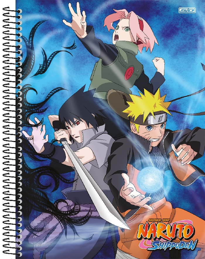 Caderno Universitario 15 Materias Naruto C/240 Fls - SD - São Domingos -  Caderno Escolar / Universitário - Magazine Luiza