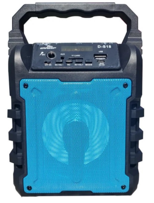 Caixa De Som Grasep Bluetooth 12W RMS V5.0 D-S18
