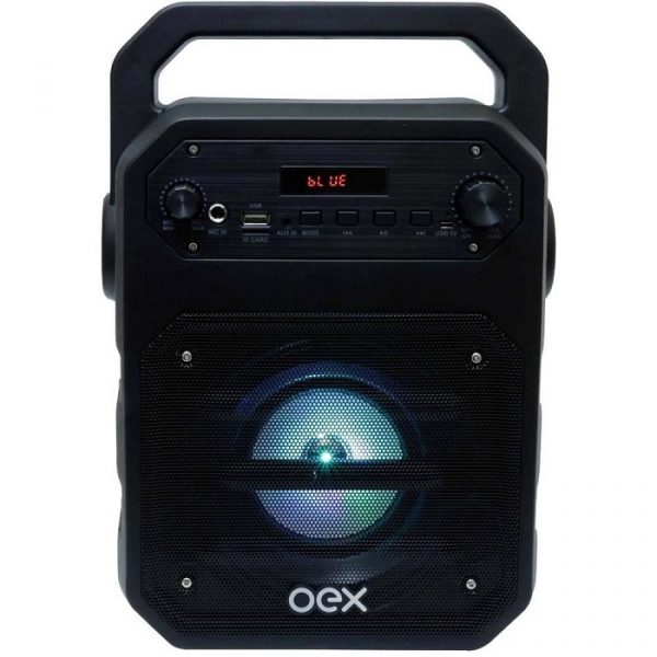 Caixa De Som Oex Bluetooth Speaker Fun Preto SK415