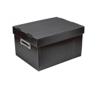 Caixa Organizadora The Best Box Pequena Preto Polibras 22322