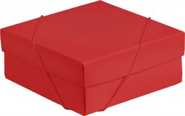 Caixa Presente Média c/ Elásico Flexivel Vermelho Up Box 269