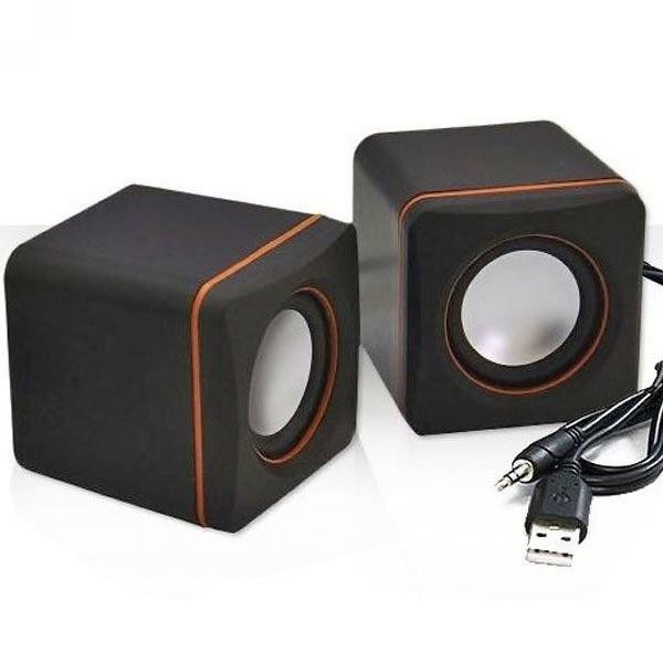 Mini Caixa De Som Multimídia 5w Rms Jogos Musica Pc Celular