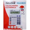 CALCULADORA CLASSE CLA8831 18,4X14X3,6CM 12DIG