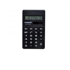 Calculadora De Bolso Eletrônica MXC92 8 Digítos Preto Maxprint 75000038