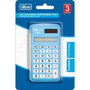 Calculadora De Bolso Eletrônica TC21 8 Digítos Tilibra 316423