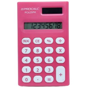 Calculadora De Bolso Procalc PC625PK Pink