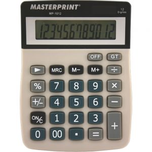Calculadora De Mesa 12 Dígitos MP1012 - Masterprint