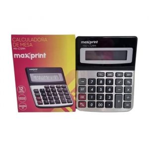 Calculadora De Mesa Maxprint MXC129M 12 Dígitos Preto 75000031