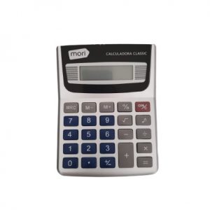 Calculadora De Mesa Mori Classic 08 Dígitos Cinza MR1109