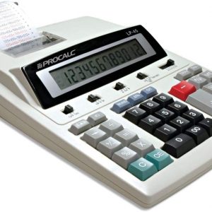 Calculadora de Mesa Procalc LP45 Com Impressão e Bobina 12 Digitos