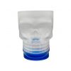Caneca De Vidro Caveira Azul 600ml - Unika 3038