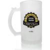 Caneca De Vidro Chopp Aprendi Tomando Cerveja 450ml - Unika 3019