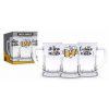 Caneca de Vidro Chopp Na Cachaça E Na Cerveja 565ML - Brasfoot 10559