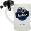 Caneca De Vidro Se Beber Me Chama Com Campainha 400ml - Unika 3046
