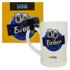 Caneca De Vidro Se Beber Me Chama Com Campainha 400ml - Unika 3046