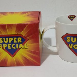 Caneca Porcelana Super Vovô Happy Dyas 330ml