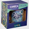 Caneca Viagem Com Tampa Paz 350ml - Unika 383