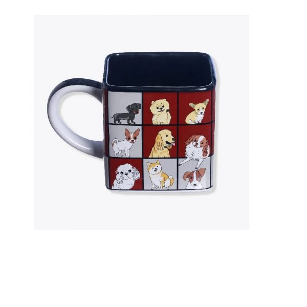 Caneca Zona Criativa Cerâmica Dogs 300ml 10024355