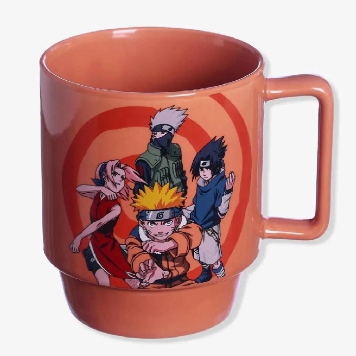 Caneca Aldeia da Folha - Naruto - Presentes Criativos e Diferentes