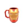 Caneca Zona Criativa Porcelana 3D Marvel Homem de Ferro 400ml 10023531