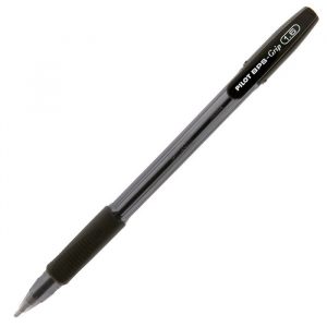 Caneta Esferografica Pilot Bps Grip 1.6 Grossa Preto