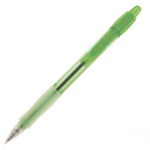 Caneta Esferografica Pilot Super Grip Retratil Color 1.0 Média Verde