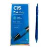 Caneta Esferográfica Cis 1.0 mm Azul Trik Grip Retrátil 761300