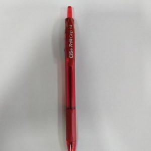 Caneta Esferográfica Cis 1.0 mm Vermelho Trik Grip Retrátil 761500