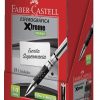 Caneta Esferográfica Faber Castell Xtreme Preta 1.0mm XT10/PT C/18 Unidades