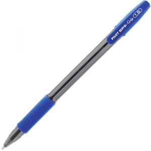 Caneta Esferográfica Pilot Bps Grip 1.6 Grossa Azul