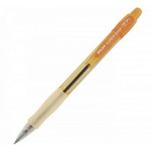 Caneta Esferográfica Pilot Super Grip Retrátil Color 0.7 Fina Laranja