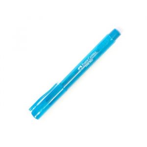 Caneta Faber Castell Fine Pen 0.4 Azul Claro 887