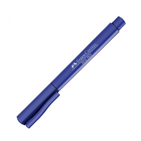 Caneta Faber Castell Fine Pen 0.4 Azul FPB/AZZF