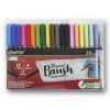 CANETA HIDROGRAFICA NEWPEN BRUSH PONTA PINCEL 20 CORES