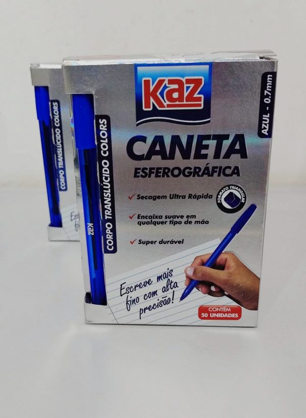 Caneta Kaz Tri 0.7 Azul KZ98127