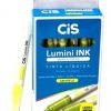 Caneta Marca Texto Cis Lumini Liquído Amarelo Cis 527437